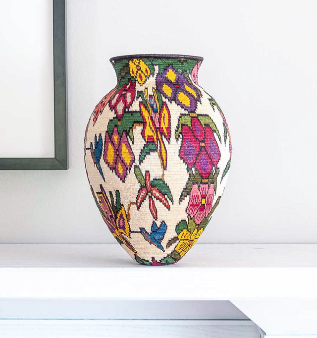 Tapered Vessel Floral