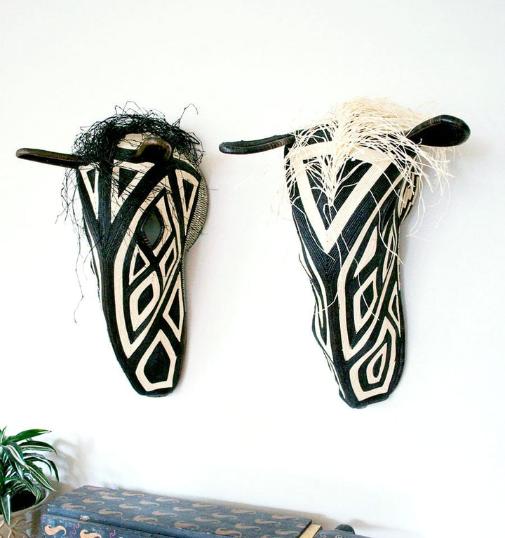 Riverstripe Horse Woven Animal Mask