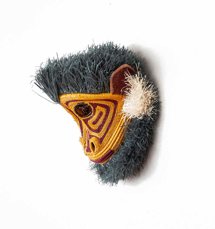 Trickster Monkey Woven Animal Mask