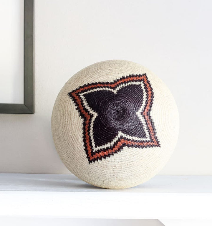 Flamed Woven Basket