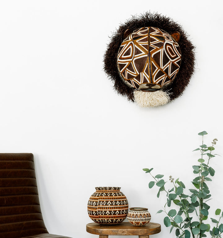 Grande Geometric Cat Mask