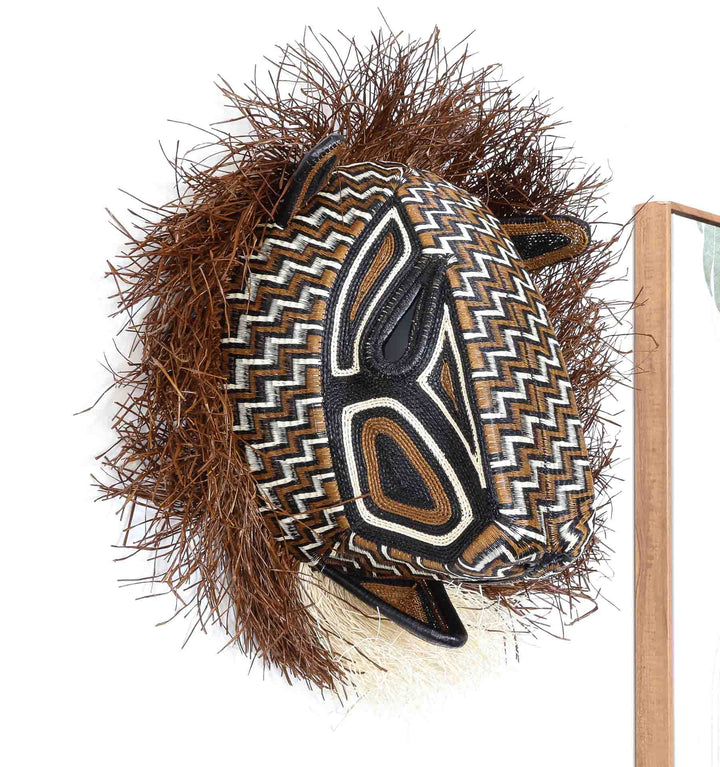 Zigzag Guardian Cat Mask