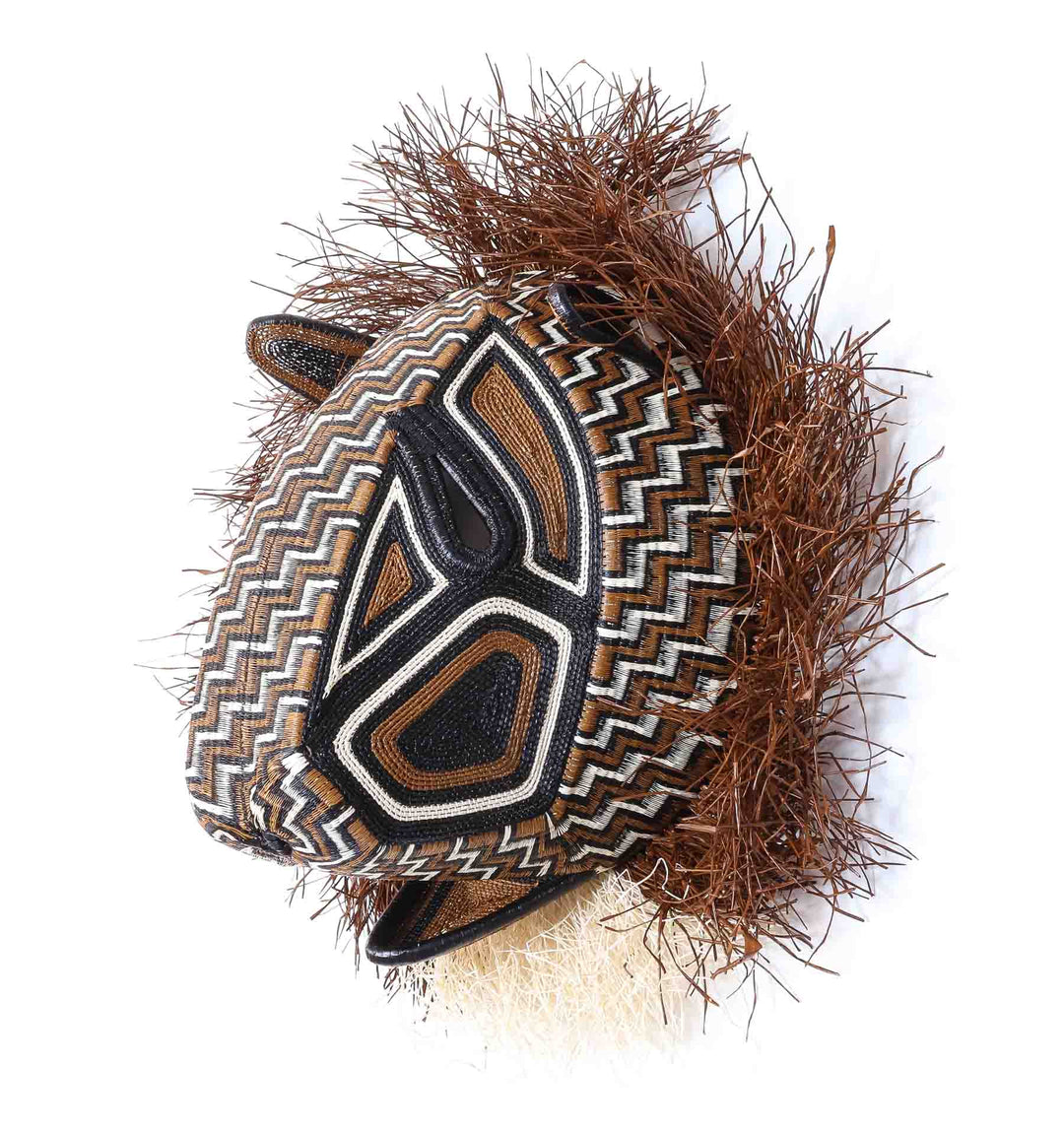 Zigzag Guardian Cat Mask