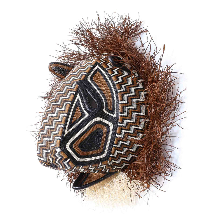 Zigzag Guardian Cat Mask