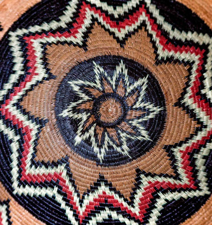 Ember Sunburst Wounaan Basket