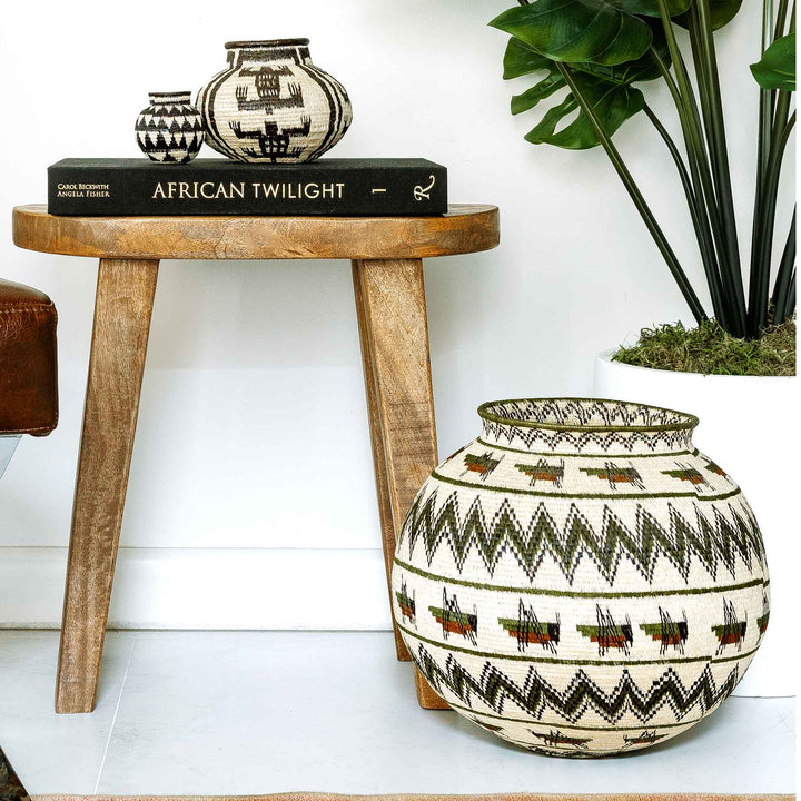 Grasshopper Dance Wounaan Basket