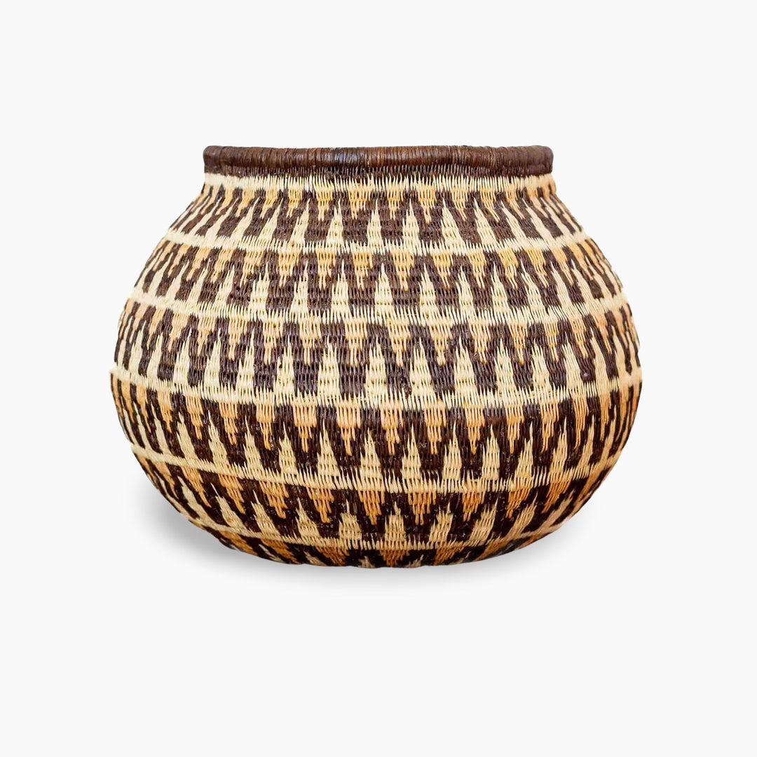 Sunburst Wave Wounaan Basket