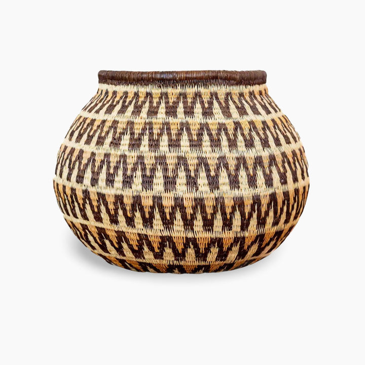 Sunburst Wave Wounaan Basket