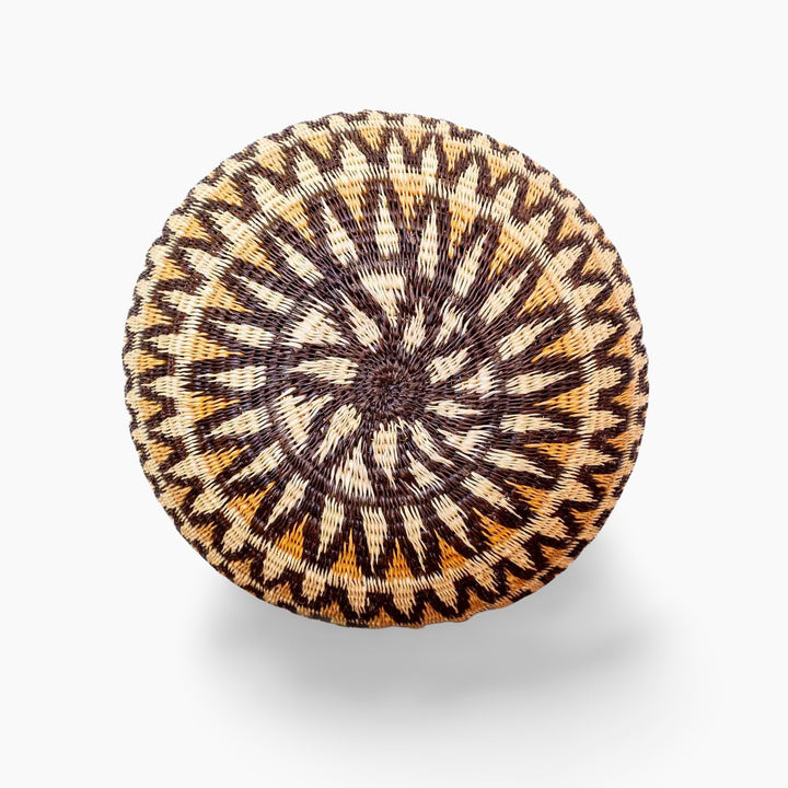 Sunburst Wave Wounaan Basket