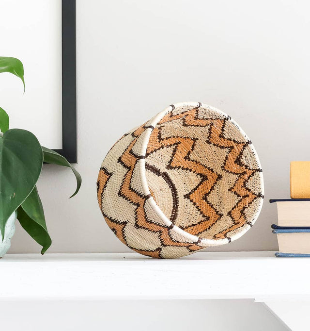Vintage Orange Open Bowl